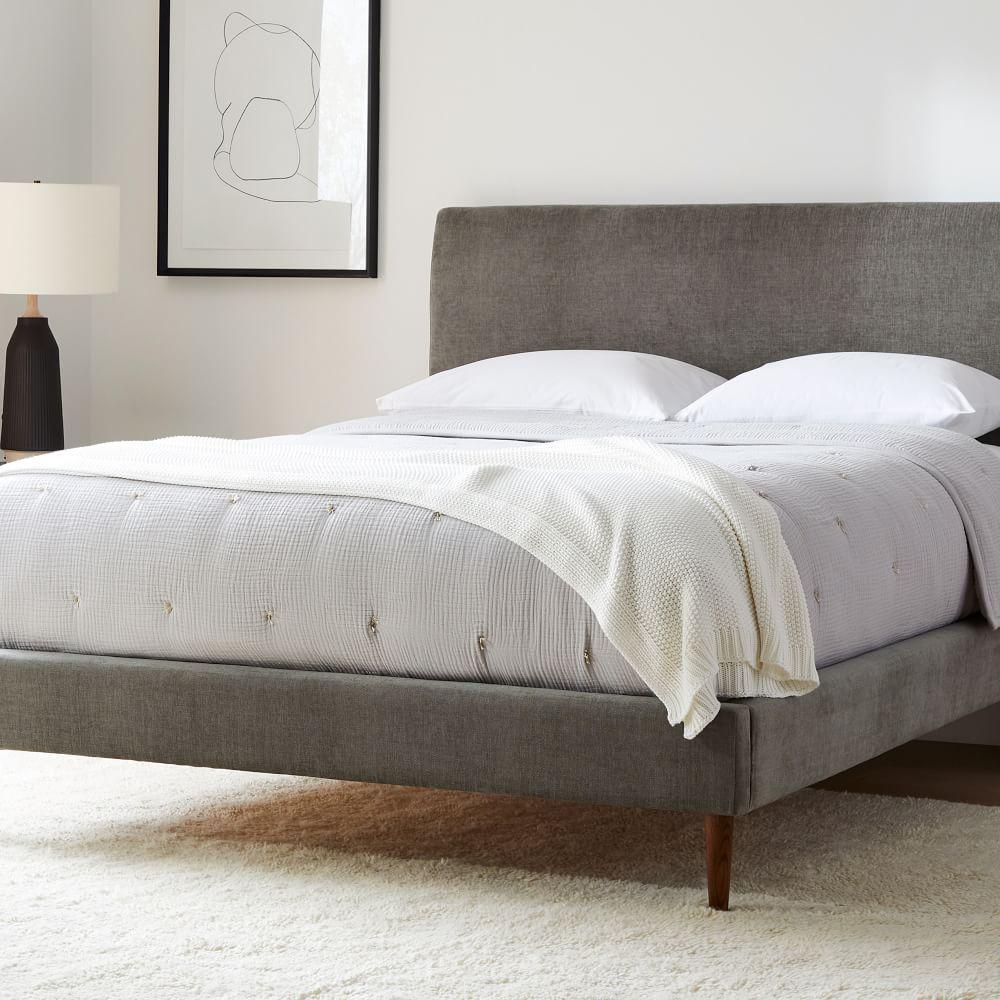 West elm double bed frame online